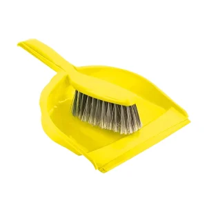 Bettina Dustpan and Brush yellow