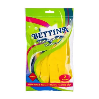 Bettina Household Gloves 2 Pairs Large