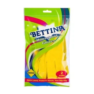 Bettina Household Gloves 2 Pairs Medium