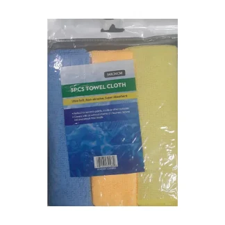 Forkal Microfiber Cloth 34x34cm 3pcs