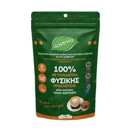ISOSTEVIA Stevia Sweetener CAN 150g