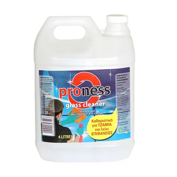 Proness Glass Window & Washable Surfaces Cleaner 4ltrs