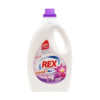 Rex Soda Power Liquid Detergent 2in1 60 Washes Fioro Di Lotto