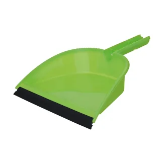 Viopsctr Dustpan With Rubber Lip & Ergonomic Handle