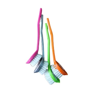 Viopsyctr Dish Brush Lola Pink Green Orange Grey
